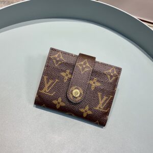 Louis Vuitton Victorine Card Holder Wallet Monogram Canvas For Women, Women’s Wallet 4.7in/12cm LV M66533