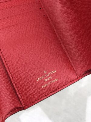 Louis Vuitton Victorine Wallet In Monogram Canvas Red For Women, Women’s Wallet 12cm LV M41938