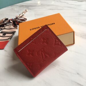 Louis Vuitton Victorine Wallet Scarlet Red For Women, Women’s Wallet 4.7in/12cm LV M63701