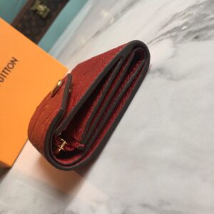 Louis Vuitton Victorine Wallet Scarlet Red For Women, Women’s Wallet 4.7in/12cm LV M63701