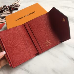 Louis Vuitton Victorine Wallet Scarlet Red For Women, Women’s Wallet 4.7in/12cm LV M63701