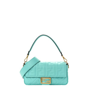 Nappa FF 1974 Embossed Baguette Tiffany