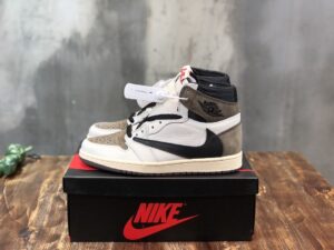 Nike Travis Scott x Air Jordan 1 AJ1 High Top Women PR-512270