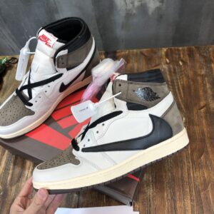 Nike Travis Scott x Air Jordan 1 AJ1 High Top Women PR-512270