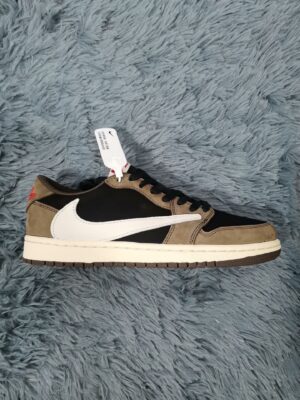 Travis Scott x Air Jordan 1 Low Cactus Jack Brown Sneaker For Women, Women’s Shoes PR-789046