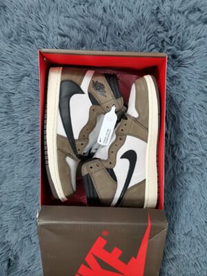 Travis Scott x Nike Air Jordan 1 Retro High OG Mocha Sneaker For Women, Women’s Shoes PR-790756