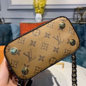 Louis Vuitton Vanity PM Monogram And Monogram Reverse Canvas By Nicolas Ghesquiere For Women, Women’s Handbags, Shoulder And Crossbody Bags 7.5in/19cm LV M45165